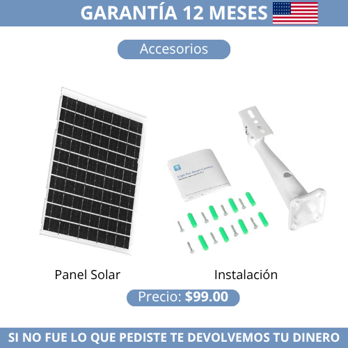 Cámara de Vigilancia Solar