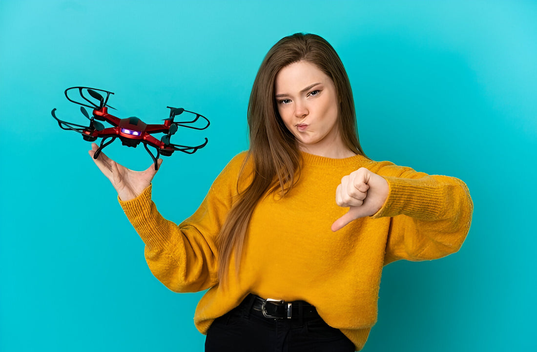 ¿Cómo funciona un mini dron?