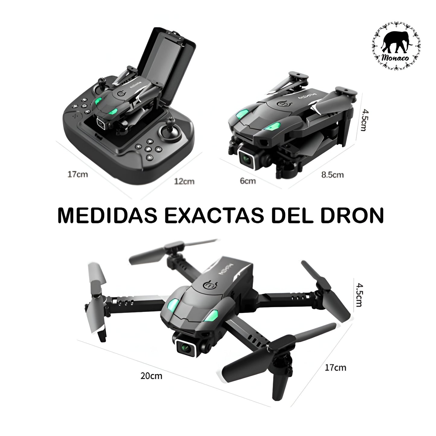 Mini Dron  S128  Cámara HD Quadcoptero