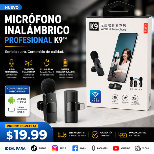 Microfono K9 Tipo C