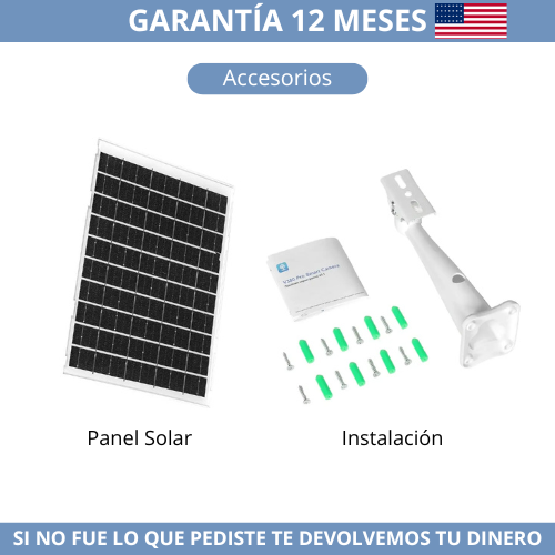 Cámara de Vigilancia Solar