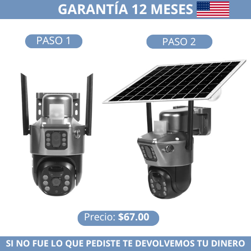 Cámara de Vigilancia Solar