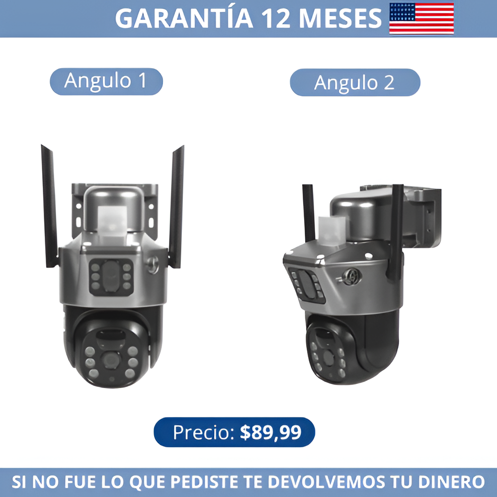 Cámara de Vigilancia 4G con CHIP