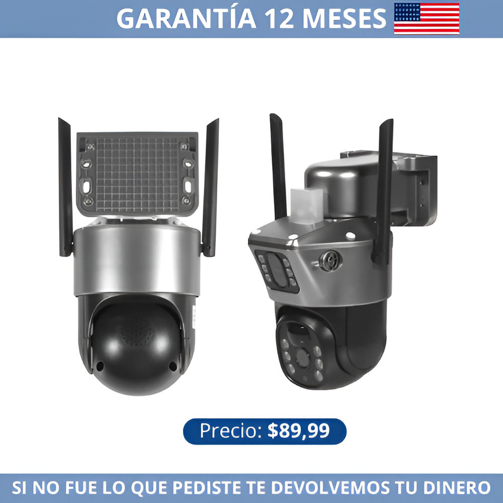 Cámara de Vigilancia 4G con CHIP