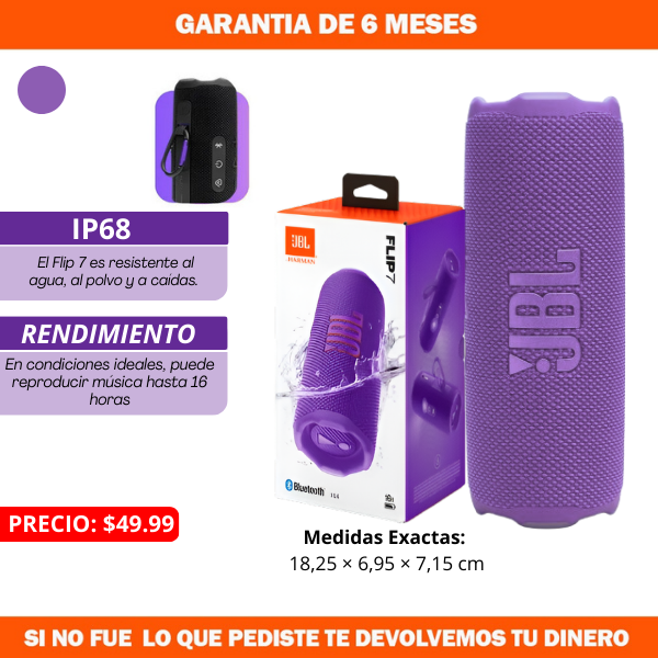 JBL FLIP 7 PARLANTE
