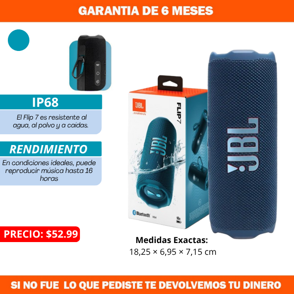 JBL FLIP 7 PARLANTE
