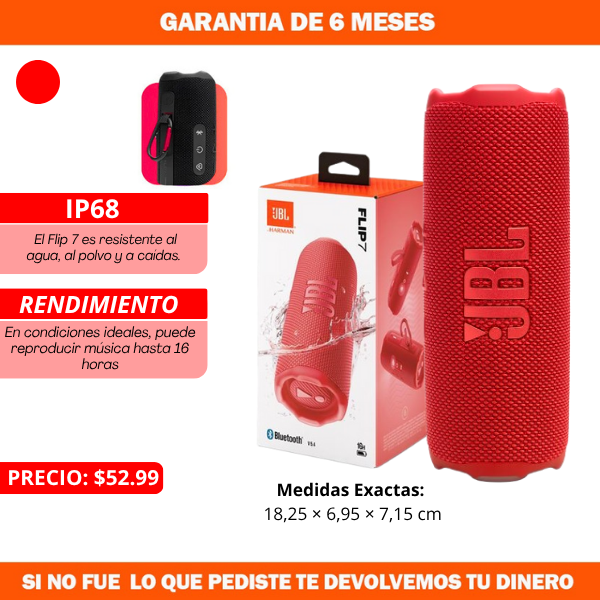 JBL FLIP 7 PARLANTE